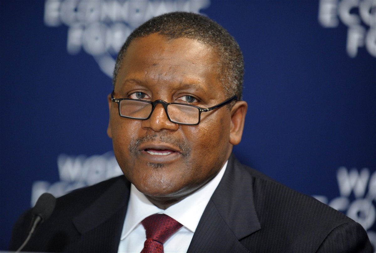 <i>ERIC PIERMONT/AFP/AFP/Getty Images</i><br/>Africa's richest man Aliko Dangote partly financed the construction of the 650
