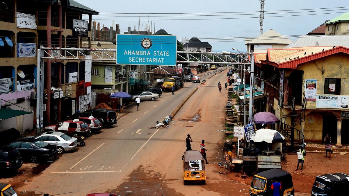 <i>Pius Utomi Ekpei/AFP/Getty Images/File</i><br/>Two employees of the US Mission in Nigeria have been found “alive and safe” days after an attack on a US convoy left seven others dead. This image shows a partially deserted street in Onitsha