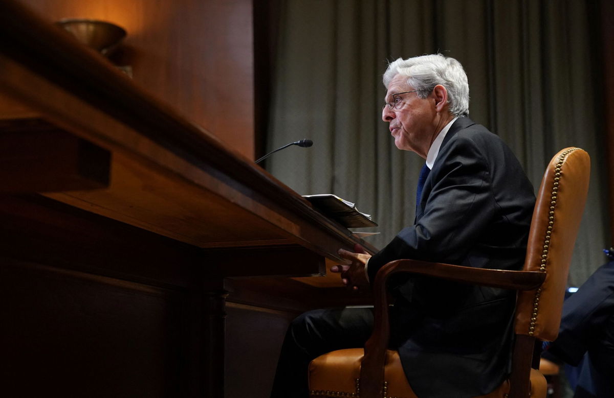 <i>Kevin Lamarque/Reuters</i><br/>Donald Trump’s attorneys are requesting a meeting with Attorney General Merrick Garland. Garland is seen here on March 28 on Capitol Hill in Washington.