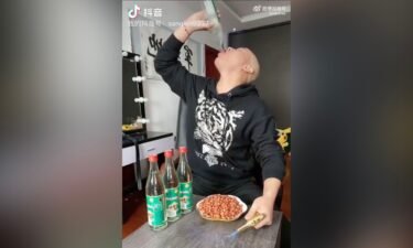 The Chinese livestreamer known as Brother Three Thousand had filmed himself taking part in  contests involving alcohol before.