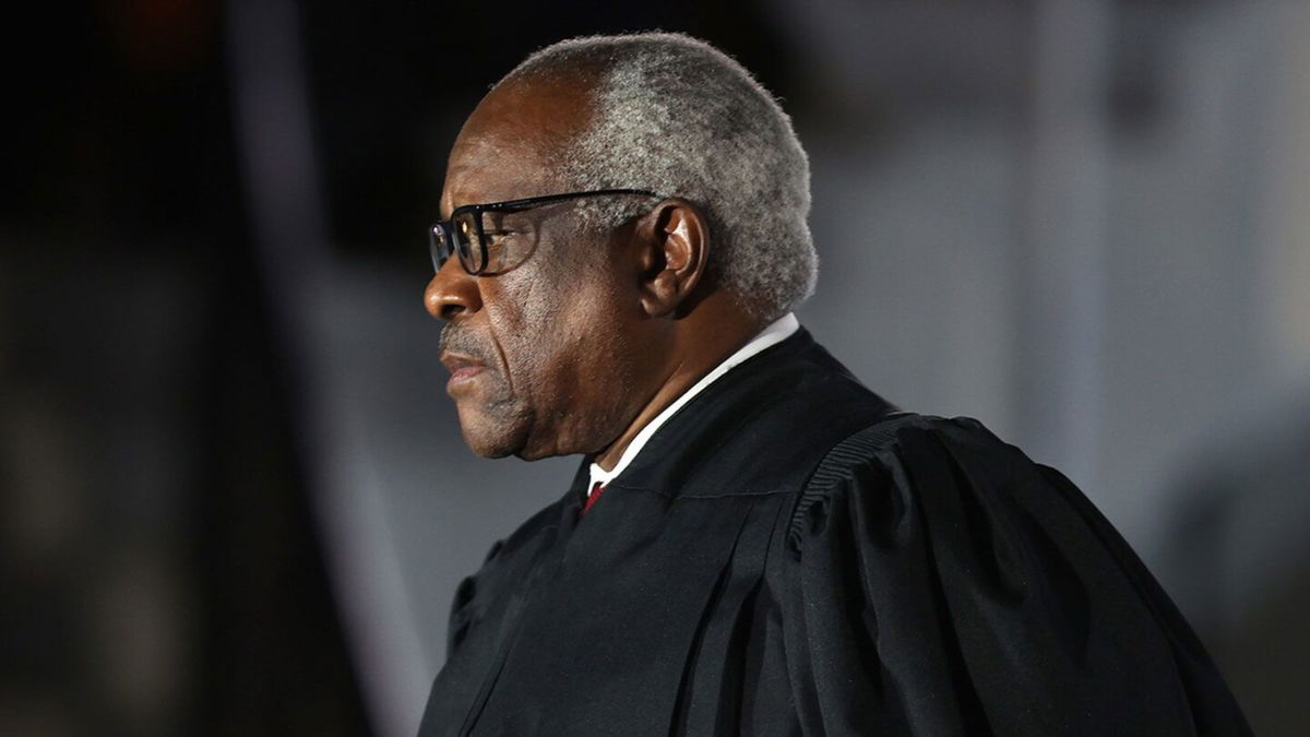 <i>Tasos Katopodis/Getty Images/FILE</i><br/>The federal courts’ policy-making body is defending its decision in 2011 to not request the Department of Justice to investigate Justice Clarence Thomas's pattern of nondisclosure on his financial reports.