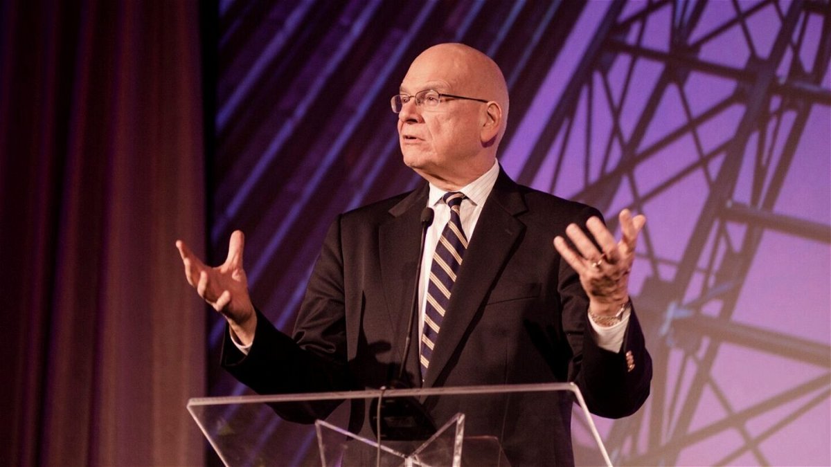 <i>Redeemer City to City/AP</i><br/>This undated photo shows prominent pastor and author Timothy Keller at one of his many speaking engagements. Keller died on May 19