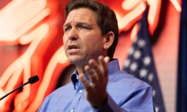 Florida Gov. Ron DeSantis was well-received during an appearance Saturday in Sioux County