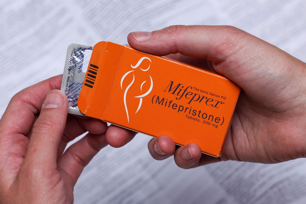 <i>Caitin Ochs/Reuters/FILE</i><br/>A pack of Mifeprex pills