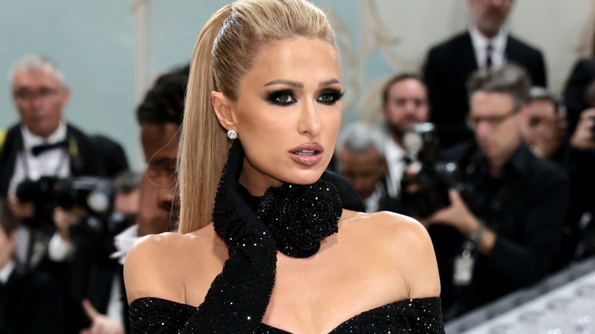 <i>Jamie McCarthy/Getty Images/File</i><br/>Paris Hilton attends The 2023 Met Gala Celebrating 