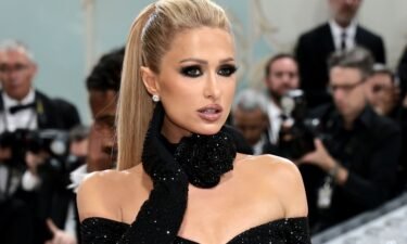 Paris Hilton attends The 2023 Met Gala Celebrating "Karl Lagerfeld: A Line Of Beauty" at The Metropolitan Museum of Art on May 01