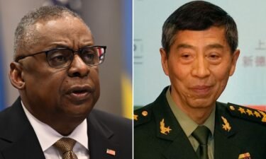 Defense Secretary Lloyd Austin (left) and China's Minister of National Defense Li Shangfu will not meet in Singapore.