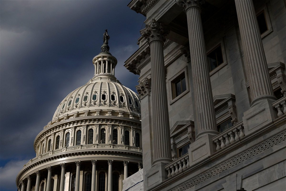 <i>Anna Moneymaker/Getty Images/FILE</i><br/>President Joe Biden and House Republicans have reached an agreement in principle to address the debt limit and cap spending.