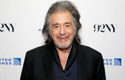 Al Pacino is pictured here in New York City on April 19.