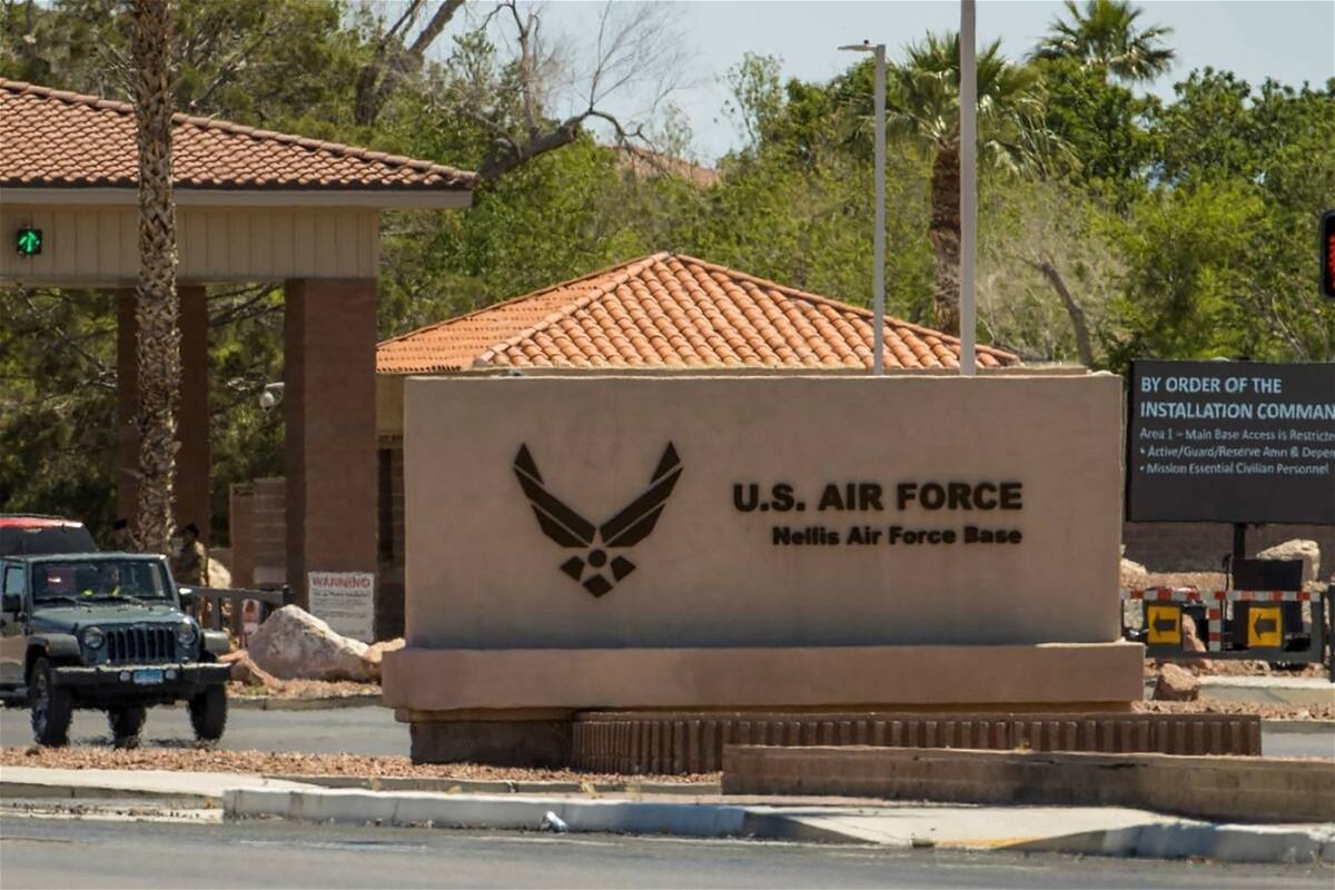 <i>L.E. Baskow/Las Vegas Review-Journal/TNS/Getty Images</i><br/>The Pentagon forced an Air Force base in Nevada to cancel a drag show at the start of Pride Month that had already been approved