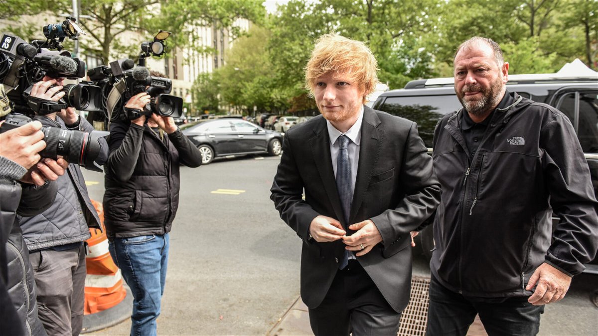 <i>Stephanie Keith/Bloomberg/Getty Images</i><br/>A Manhattan jury found Ed Sheeran's hit 