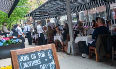 Mother's Day is one of the busiest days for the American restaurant industry.
