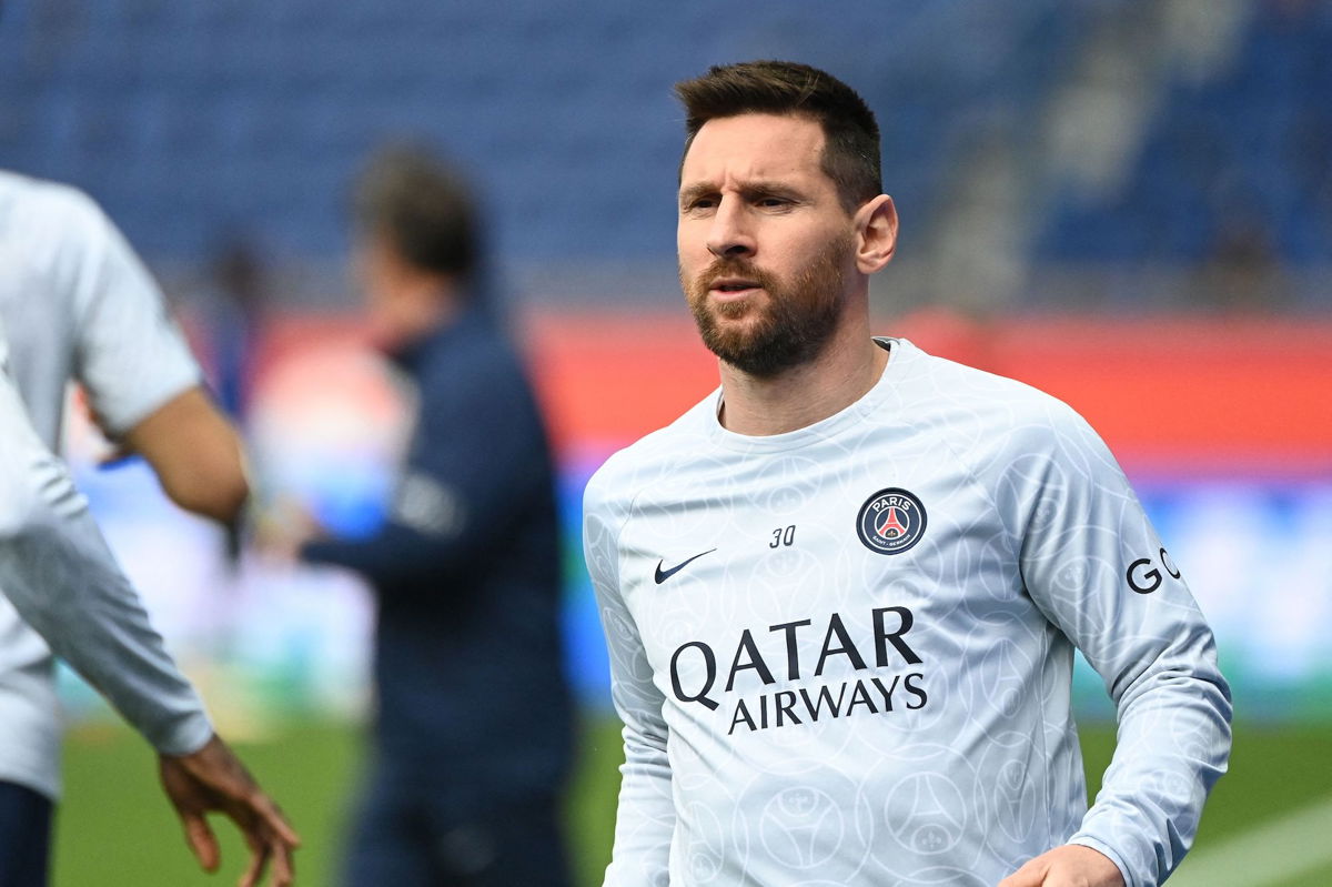 <i>Alain Jocard/AFP/Getty Images</i><br/>Paris Saint-Germain has suspended Lionel Messi for two weeks after the Argentinian's unauthorized trip away from the team to conduct personal business