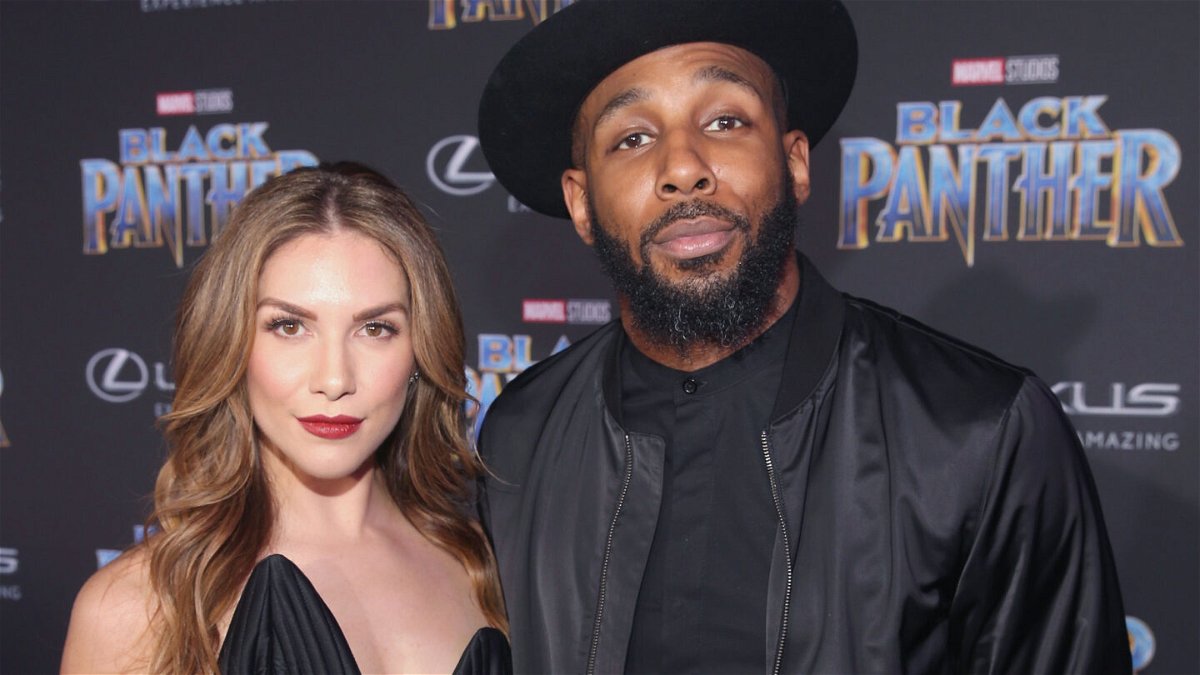 <i>Jesse Grant/Getty Images</i><br/>Allison Holker and Stephen 'Twitch' Boss in 2018.
