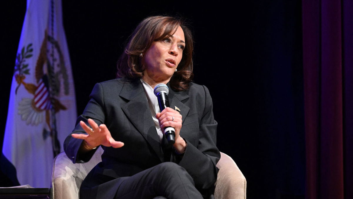 <i>Mandel Ngan/AFP/Getty Images</i><br/>Vice President Kamala Harris