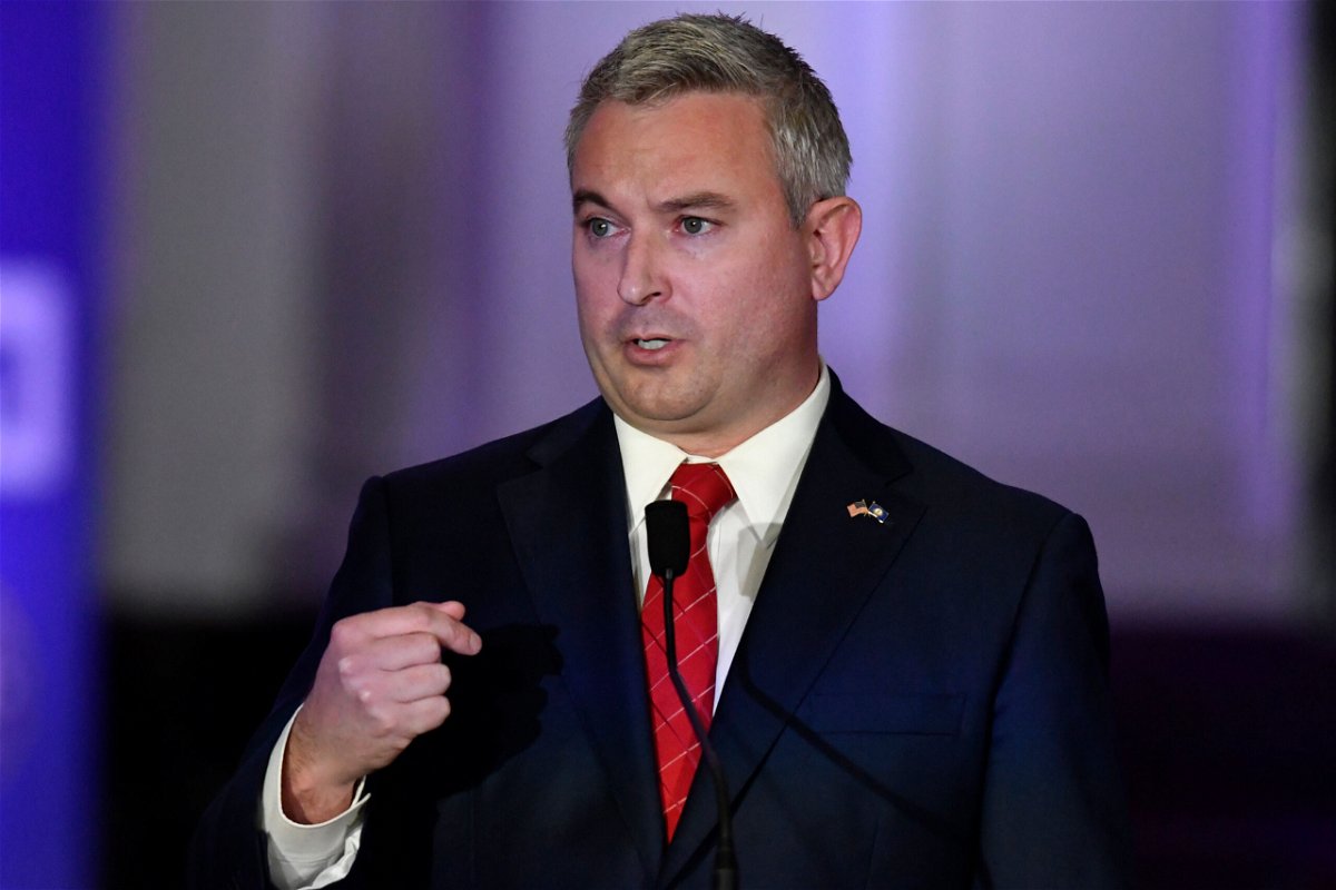 <i>Timothy D. Easley/Pool/AP</i><br/>Kentucky Agriculture Commissioner Ryan Quarles participates in a GOP primary debate in Louisville on March 7