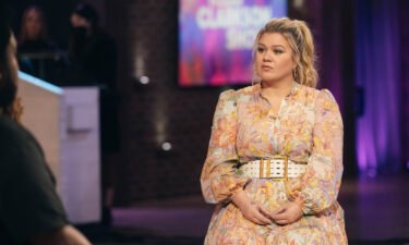 Kelly Clarkson on "The Kelly Clarkson Show" in 2023.