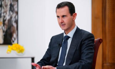 Syrian President Bashar Assad speaks in Damascus