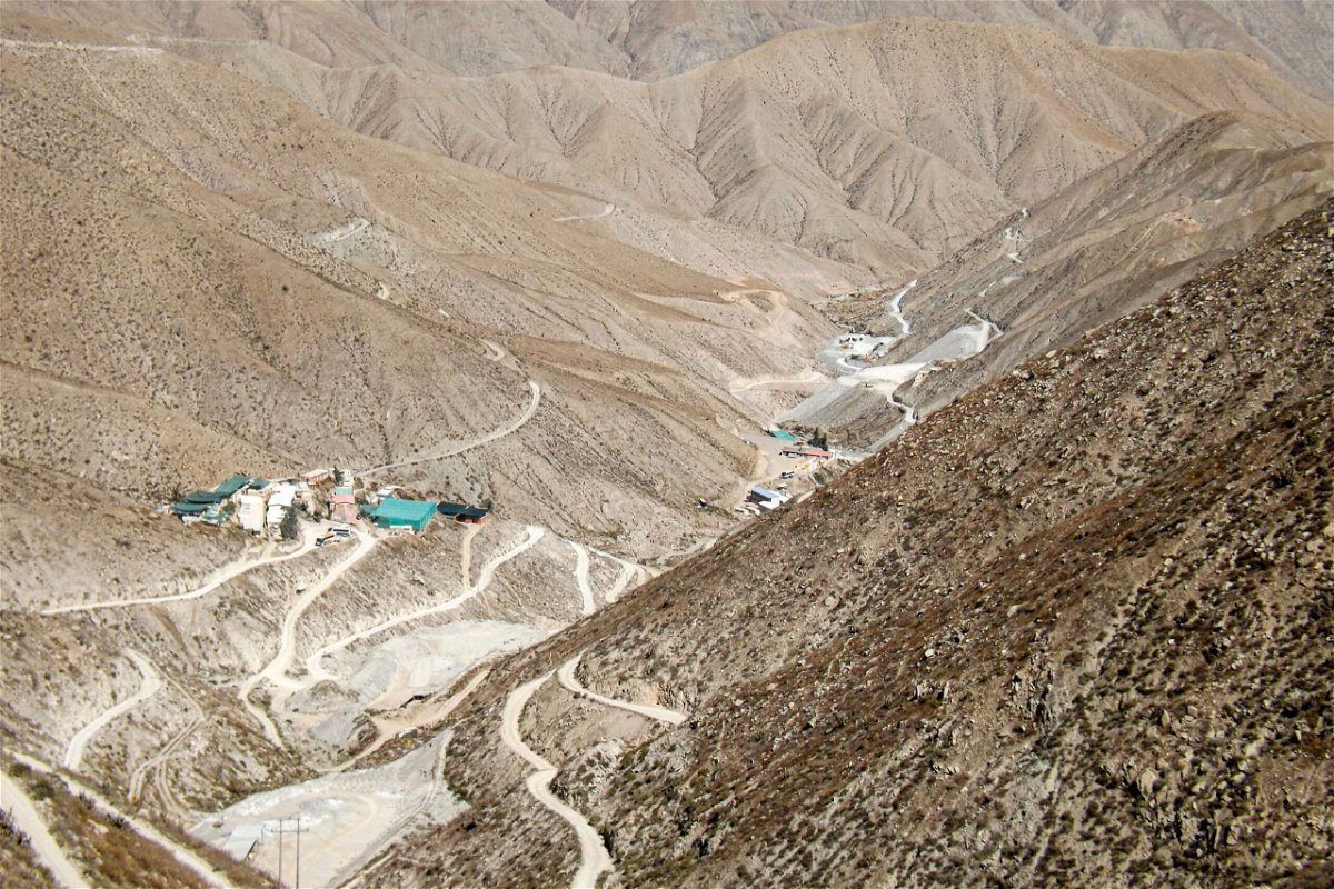 The mine in southern Peru.