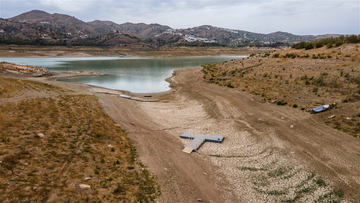<i>Carlos Gil/Getty Images</i><br/>The Viñuela reservoir
