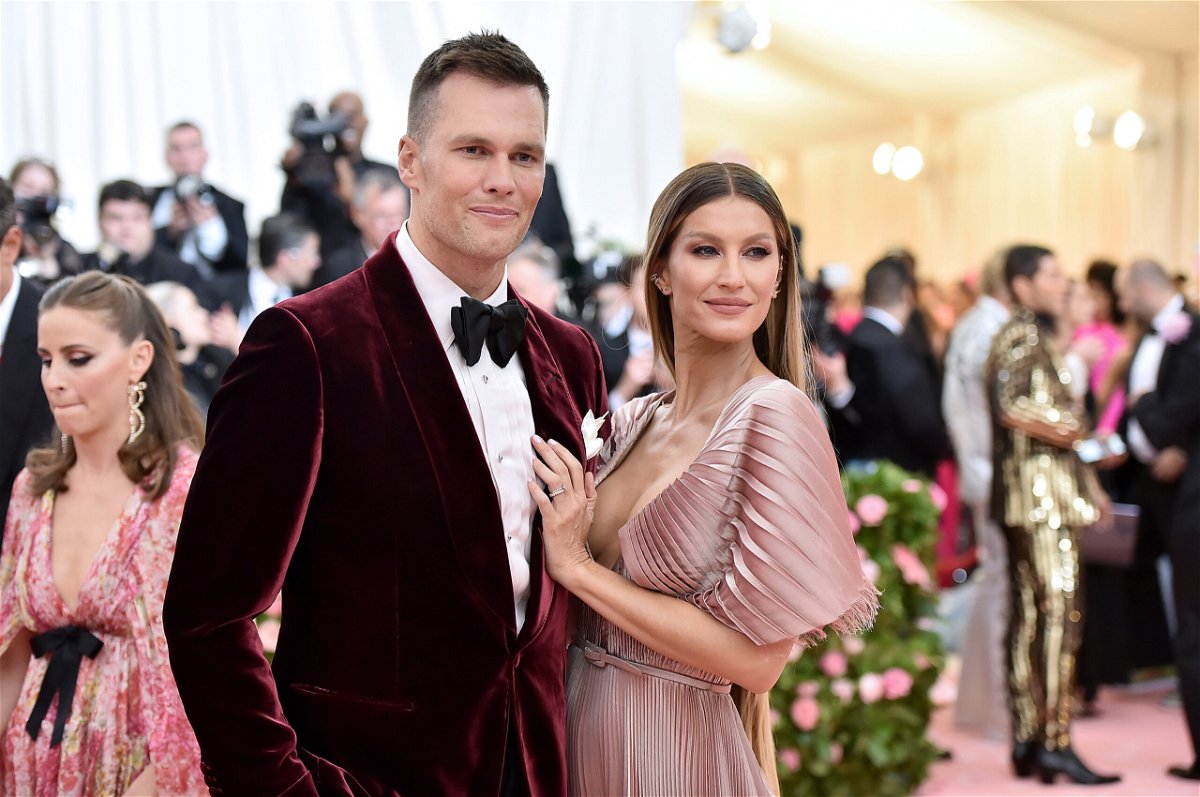 <i>Theo Wargo/WireImage/Getty Images</i><br/>Tom Brady (left) and Gisele Bündchen are seen here at the 2019 Met Gala in New York City.