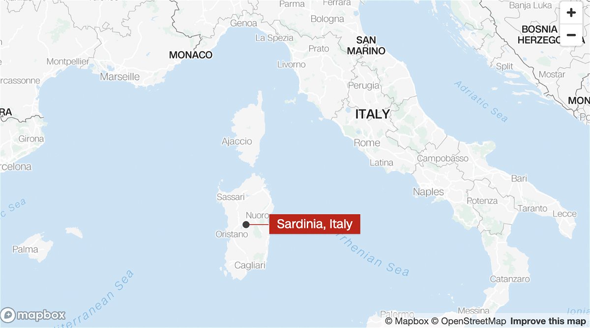 <i>Mapbox</i><br/>A Polish mayor died after falling from a fourth-floor window of a hotel in Sardinia