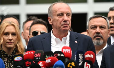 Turkish presidential candidate Muharrem Ince