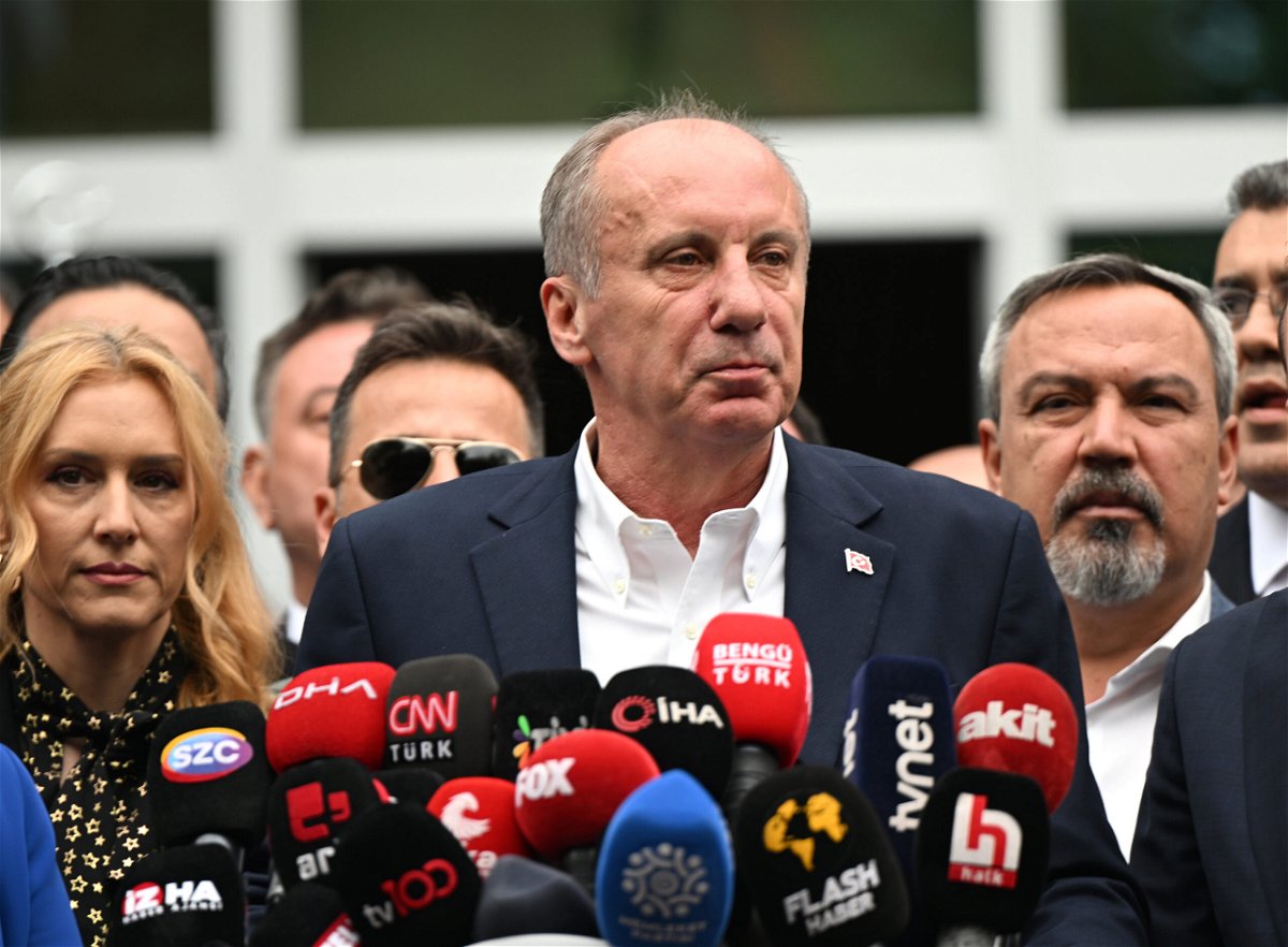 <i>Mustafa Ciftci/Anadolu Agency/Getty Images</i><br/>Turkish presidential candidate Muharrem Ince