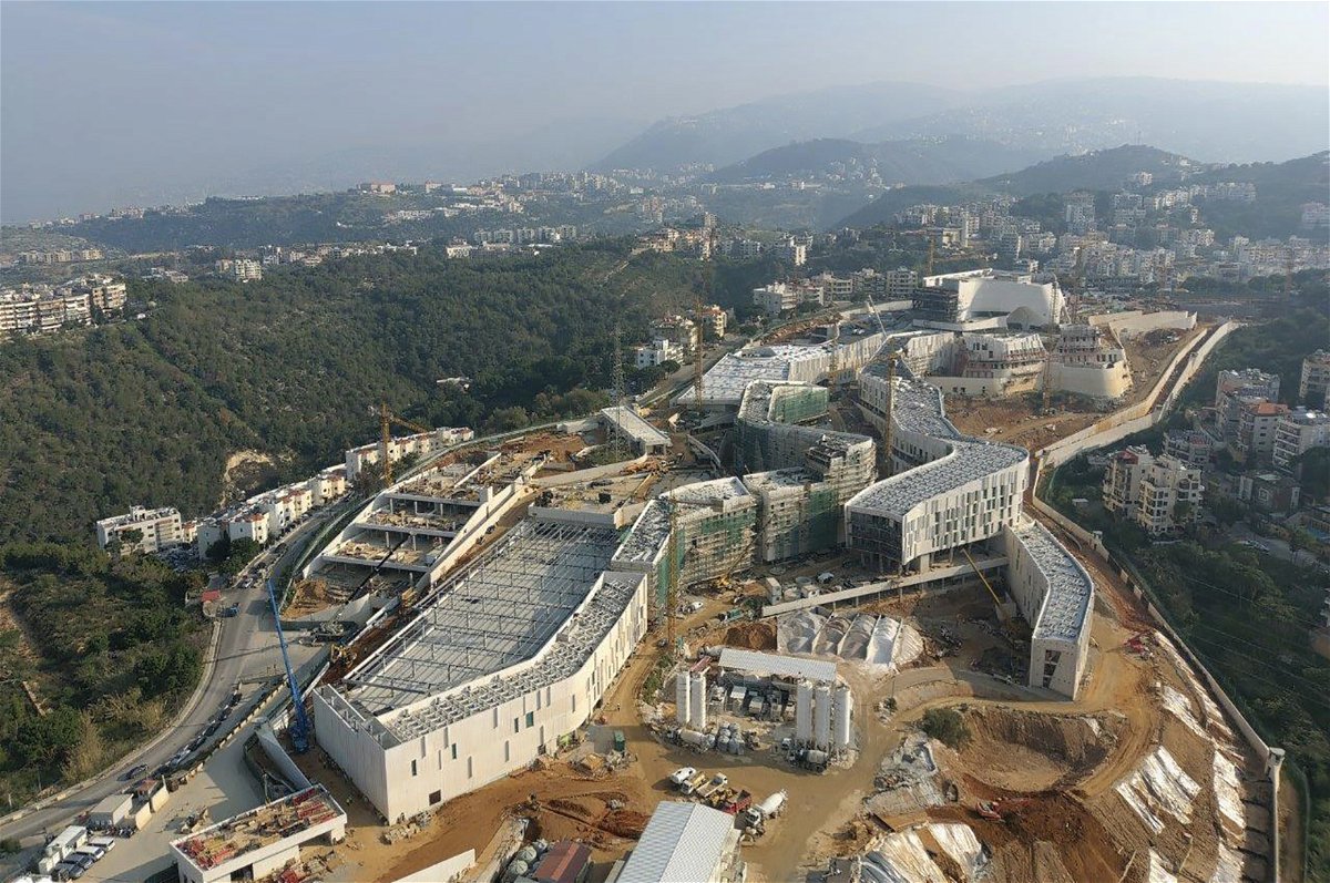 <i>US Embassy in Beirut/Twitter</i><br/>This image shows an aerial view of the new US embassy complex in Beirut
