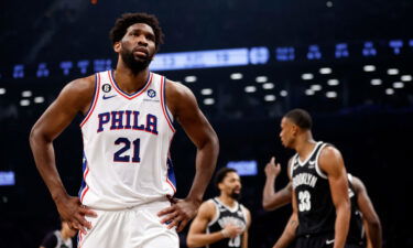 Joel Embiid of the Philadelphia 76ers has been named the NBA's Most Valuable Player for the 2022-23 season.