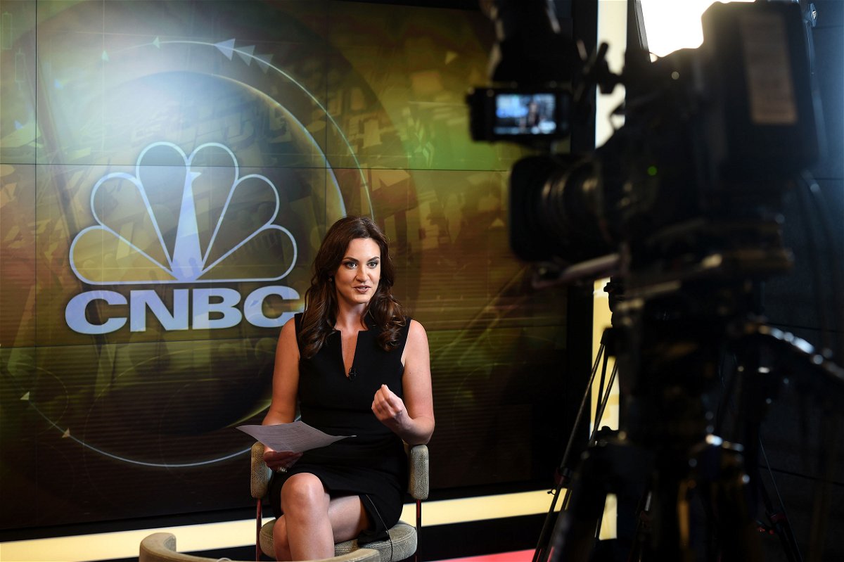 <i>Tom Dulat/Getty Images</i><br/>CNBC's Middle East anchor Hadley Gamble is seen here in April 2018 in Abu Dhabi