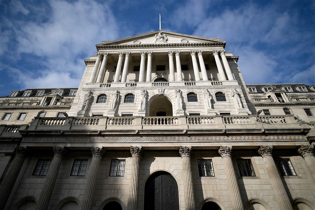 <i>Ben Stansall/AFP/Getty Images</i><br/>The Bank of England raised interest rates by a quarter of a percentage point Thursday.