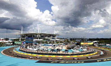 The Hard Rock Stadium complex will host the Miami Grand Prix this weekend.