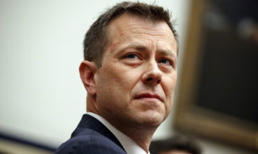 The Justice Department asked a judge on Thursday to put on hold the deposition of former President Donald Trump in a lawsuit from ex-FBI agent Peter Strzok