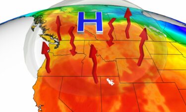 A dome of high pressure will cause summer-like heat to build across the Pacific Northwest and Canada through early next week.