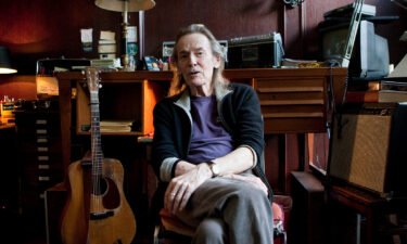 Lightfoot pictured at his Toronto home in 2012 while promoting his album "All Live."
