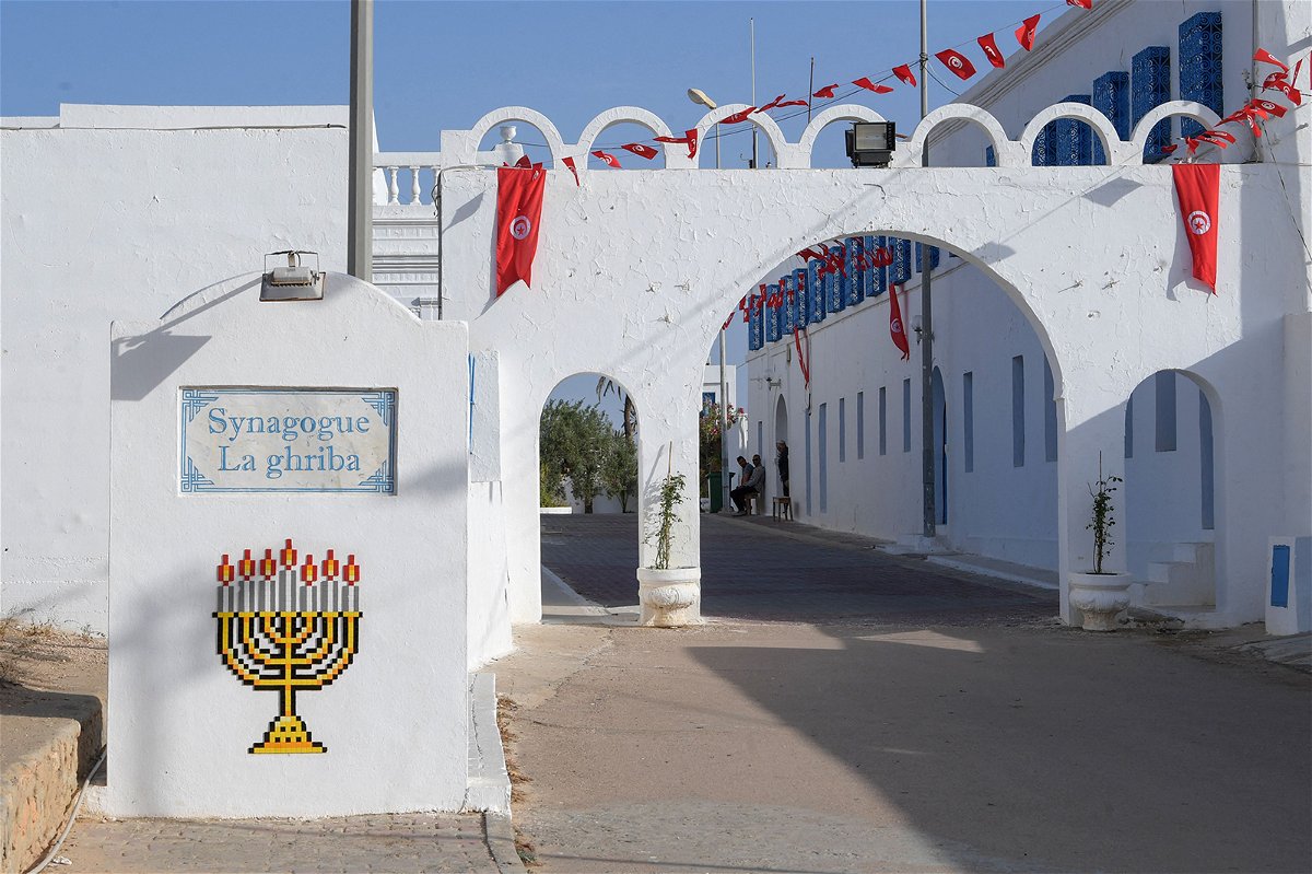 <i>Fethi Belaid/AFP/Getty images</i><br/>At least three people were killed and nine others wounded in an attack near a synagogue on the Tunisian island of Djerba on May 9. The El Ghriba synagogue in Djerba