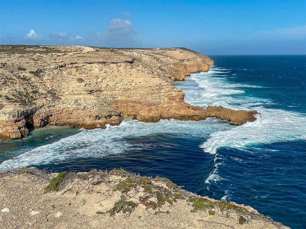 <i>BeyondImages/iStockphoto/Getty Images</i><br/>A teacher is feared dead after he was attacked by a shark while surfing on Saturday. Pictured is a coastline near Elliston in South Australia.
