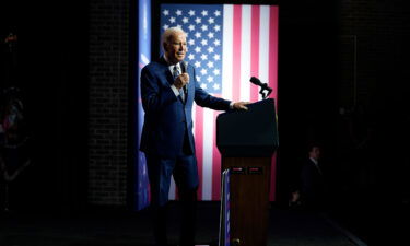 President Joe Biden speaks on the debt limit during an event at SUNY Westchester Community College on May 10