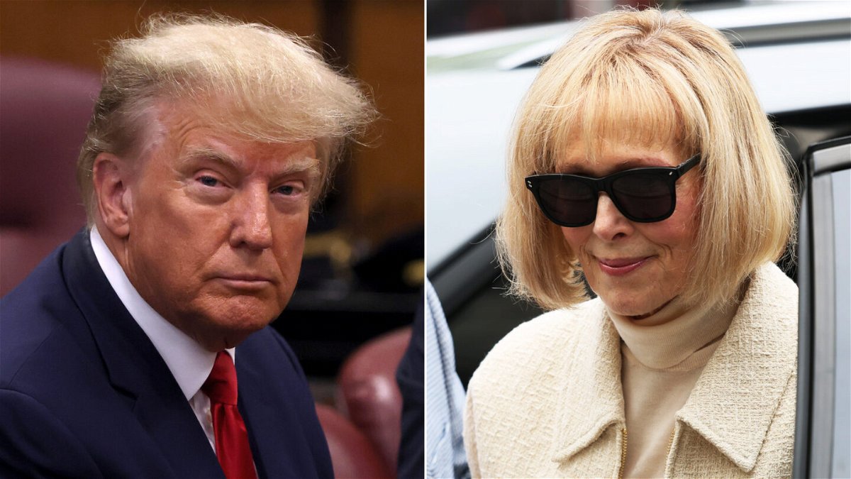<i>Getty Images</i><br/>Attorneys for E. Jean Carroll and Donald Trump rested their respective cases in the battery and defamation trial against the former president in Manhattan federal court on May 4.
