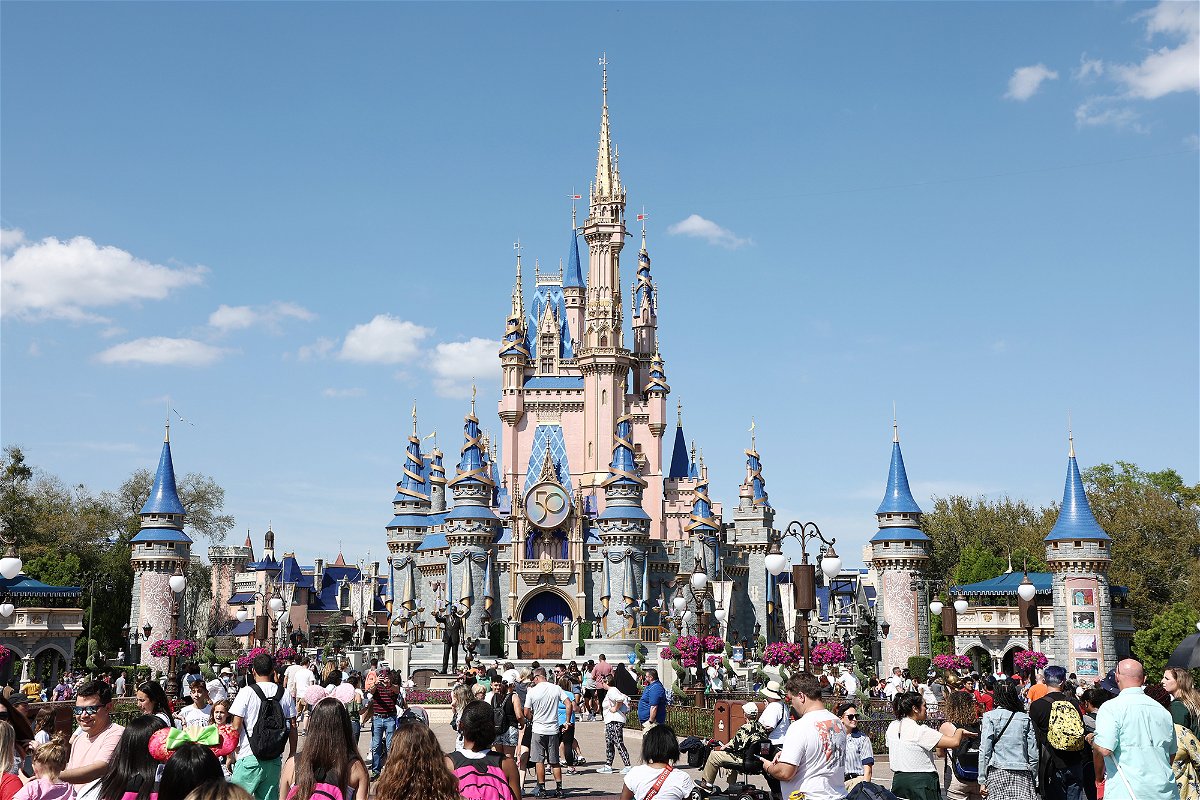 <i>Arturo Holmes/Getty Images for Disney Dreamers Academy</i><br/>A general view of Cinderella's Castle at Walt Disney World.