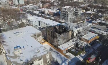 Six months after a fire burned down a vacant apartment building on Lyndale Avenue in Minneapolis
