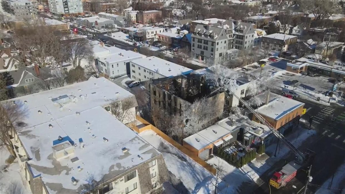 <i>WCCO</i><br/>Six months after a fire burned down a vacant apartment building on Lyndale Avenue in Minneapolis