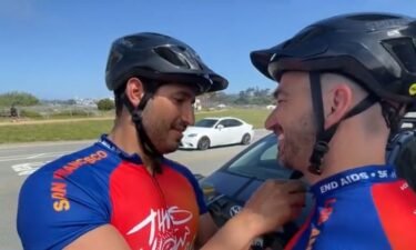 Luke Leonhard and Manuel Cardona aren't avid cyclists. But have found joy in training