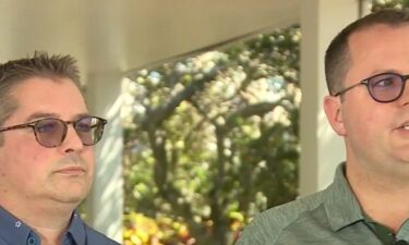 Michael Hoffacker and Michael Roedel say they were mistreated by Target while shopping for their baby.