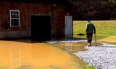 Joe Cook says the person next door to him put his property underwater on purpose. Cook claims his neighbor flooded his barn and caused hundreds of thousands of dollars in damages.