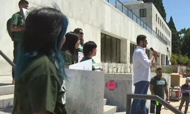 Food For All Oregonians held a rally outside the state capitol on June 1 to call for lawmakers to pass a bill that would expand food assistance for refugees and immigrants.