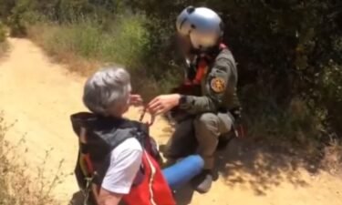 An avid hiker was able to use her iPhone SOS feature to alert rescue crews after getting injured on Trail Canyon Falls.