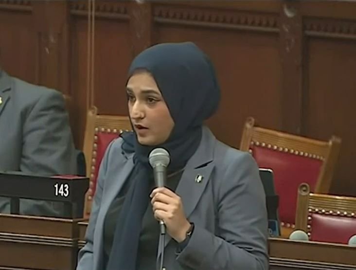 <i></i><br/>A man faces charges for attacking Connecticut state representative Maryam Khan while she attended prayer service at the XL Center.