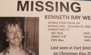 Kenneth Weaver has been missing since Christmas Day in 2000.